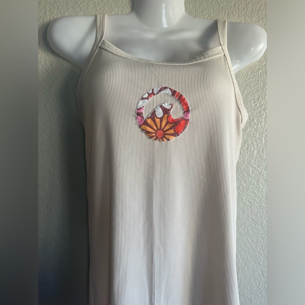 Hand Sewn Wave Tank Top